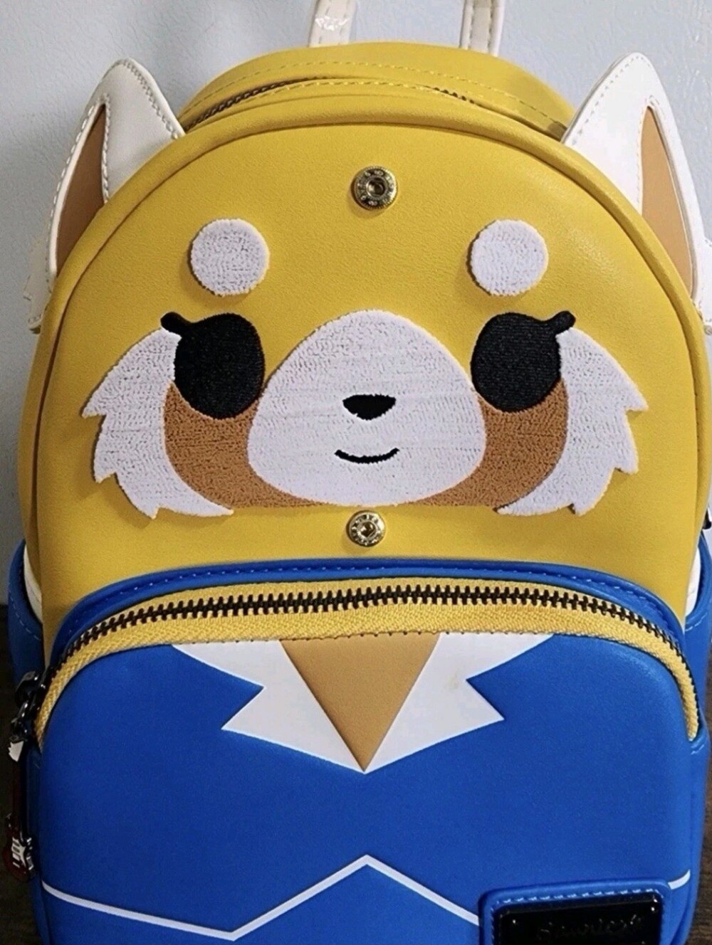 NWT RARE (HTF) LOUNGEFLY SANRIO AGGRETSUKO RETSUKO MINI BACKPACK - Picture 2 of 8